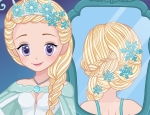 Play Free Elsa Real Wedding Braids