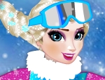 Play Free Elsa Snowboarder