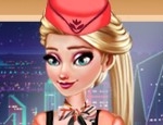 Play Free Elsa Stewardess Fashion