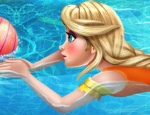 Play Free Elsa Swimming Pool