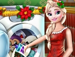Play Free Elsa Washing Christmas Toys
