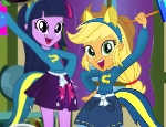 Play Free Equestria Girls Classroom Cleaning