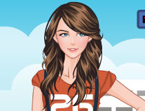 Play Free Football Babe Dress-up