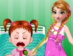 Play Free Frozen Anna Baby Doctor