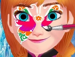 Play Free Frozen Anna Face Paint