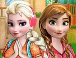 Play Free Frozen Sisters Barbecue Party