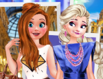 Play Free Frozen Sisters Shopping Eurotour