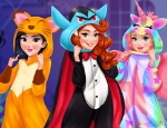 Play Free Halloween Kigurumi Party