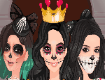 Play Free Kardashians Spooky Makeup Game