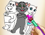 Play Free Kitty Coloring Book