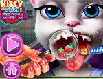 Play Free Kitty Tongue Doctor