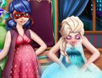 Play Free Ladybug And Elsa Pregnant Wardrobe