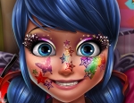 Play Free Ladybug Glittery Makeup
