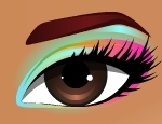 Play Free Makeup Studio: Electric Eyes