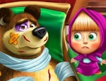 Play Free Masha And The Bear Injured