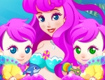 Play Free Mermaid Gives Birth Twins