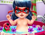 Play Free Miraculous Hero Baby Bath