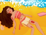 Play Free Moana Surfing Accident
