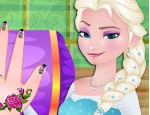 Play Free Modish Elsa Nail Care