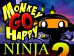 Play Free Monkey Go Happy Ninja Hunt 2