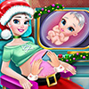 Mrs. Claus Pregnant Check-up