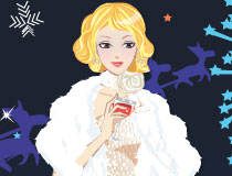 Play Free New Year Party Girl Dress-up