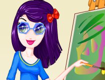 Play Free Painter Girl Dressup