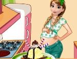 Play Free Pregnant Anna Ice Cream Decoration