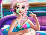 Play Free Pregnant Elsa Spa