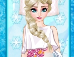 Play Free Pregnant Elsa Spa Treatment