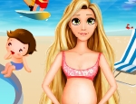 Play Free Pregnant Rapunzel Pool Party