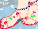 Play Free Pretty Pedicure Design 2