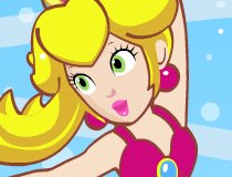 Play Free Princess Peach Figure Skating