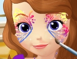 Play Free Princess Sofia Face Art