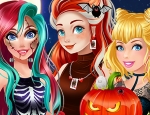Play Free Princesses Halloween Challenge