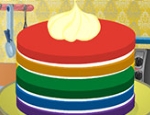 Play Free Rainbow Cake
