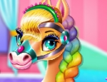 Play Free Rainbow Pony Beauty Salon