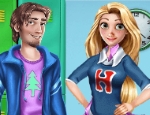 Play Free Rapunzel And Flynn High School Day