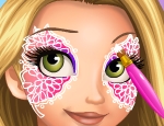 Play Free Rapunzel Face Painting