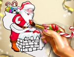 Play Free Santa Christmas Coloring