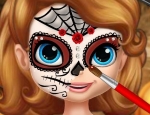 Play Free Sofia Halloween Face Art