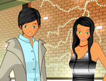 Play Free Stylish Date Couple Dress-up