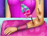 Play Free Super Barbie Arm Doctor