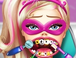 Play Free Super Barbie Dentist Care