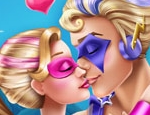 Play Free Super Barbie Kissing