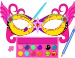 Play Free Super Barbie Mask Designer