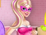Play Free Super Barbie Maternity Deco