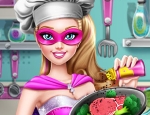 Play Free Super Barbie Real Cooking