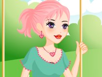 Play Free Swinging Girl Dressup