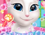 Play Free Talking Angela At Spa Session